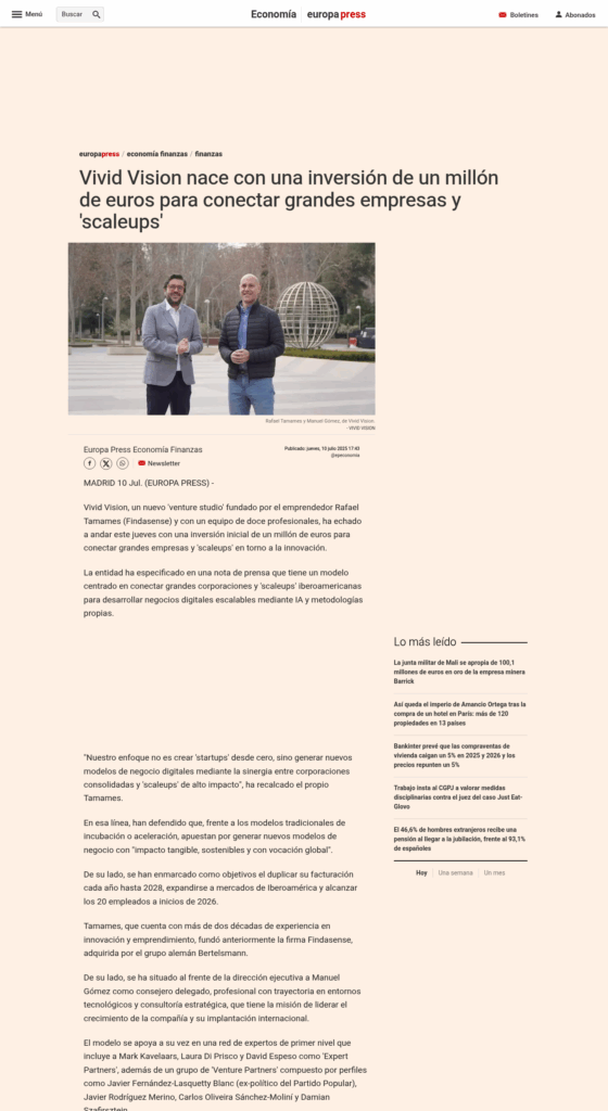 https://www.europapress.es/economia/finanzas-00340/noticia-vivid-vision-nace-inversion-millon-euros-conectar-grandes-empresas-scaleups-20250710174318.html